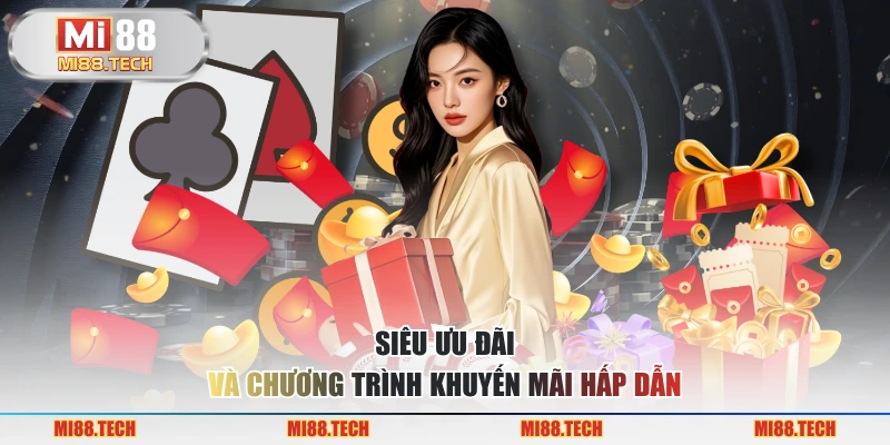 Siêu ưu đãi và chương trình khuyến mãi hấp dẫn