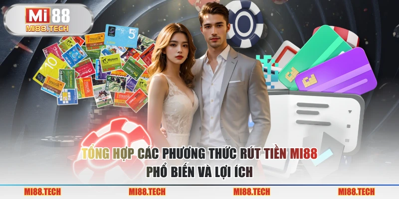 Tổng hợp các phương thức rút tiền MI88 phổ biến và lợi ích
